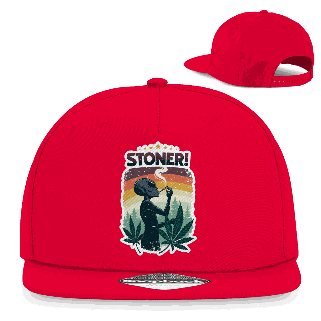 Snapback Rapper Cap - Alien Stoner | Division420®