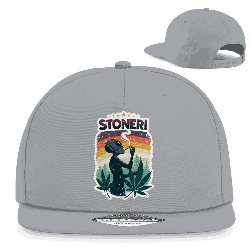 Snapback Rapper Cap - Alien Stoner | Division420®