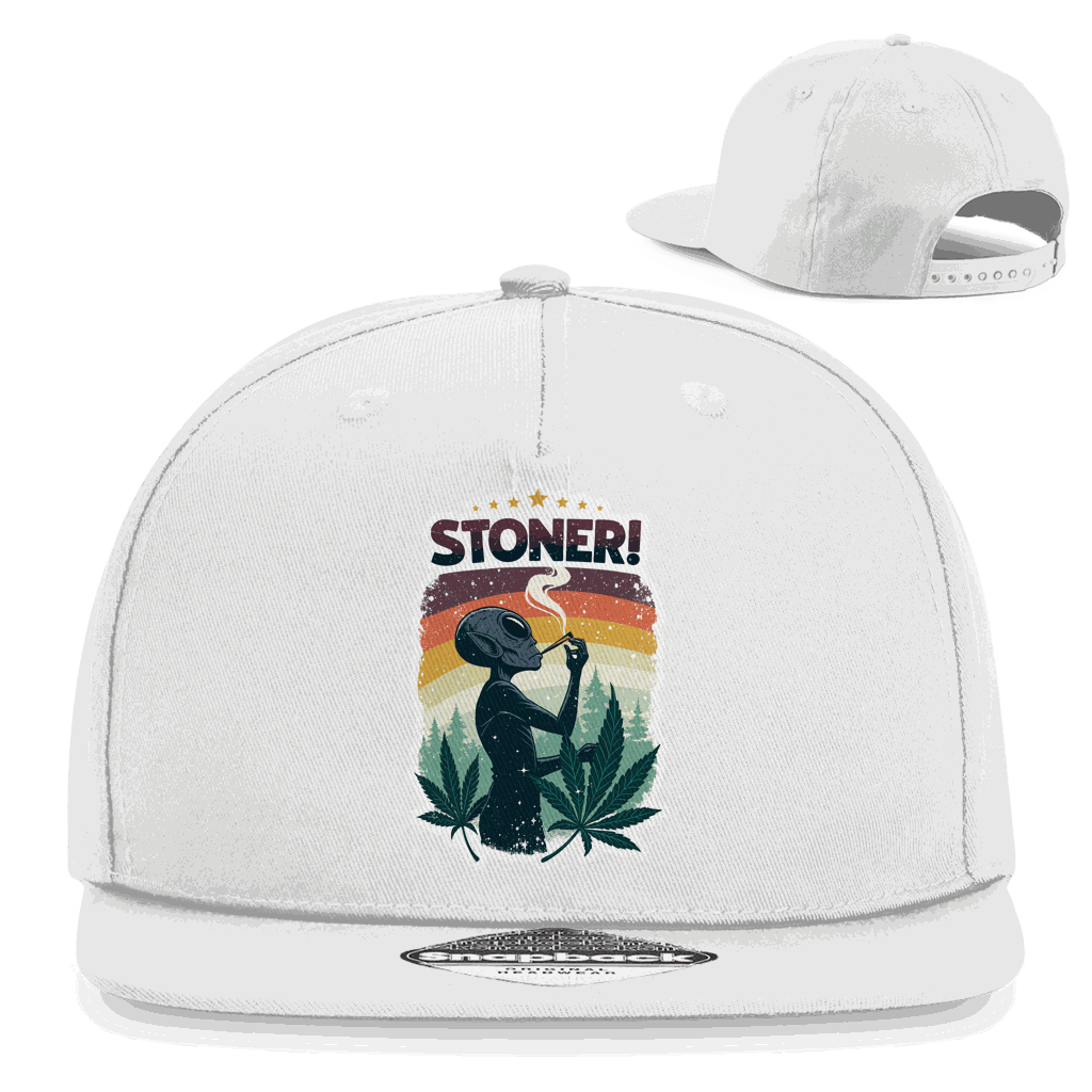 Snapback Rapper Cap - Alien Stoner | Division420®