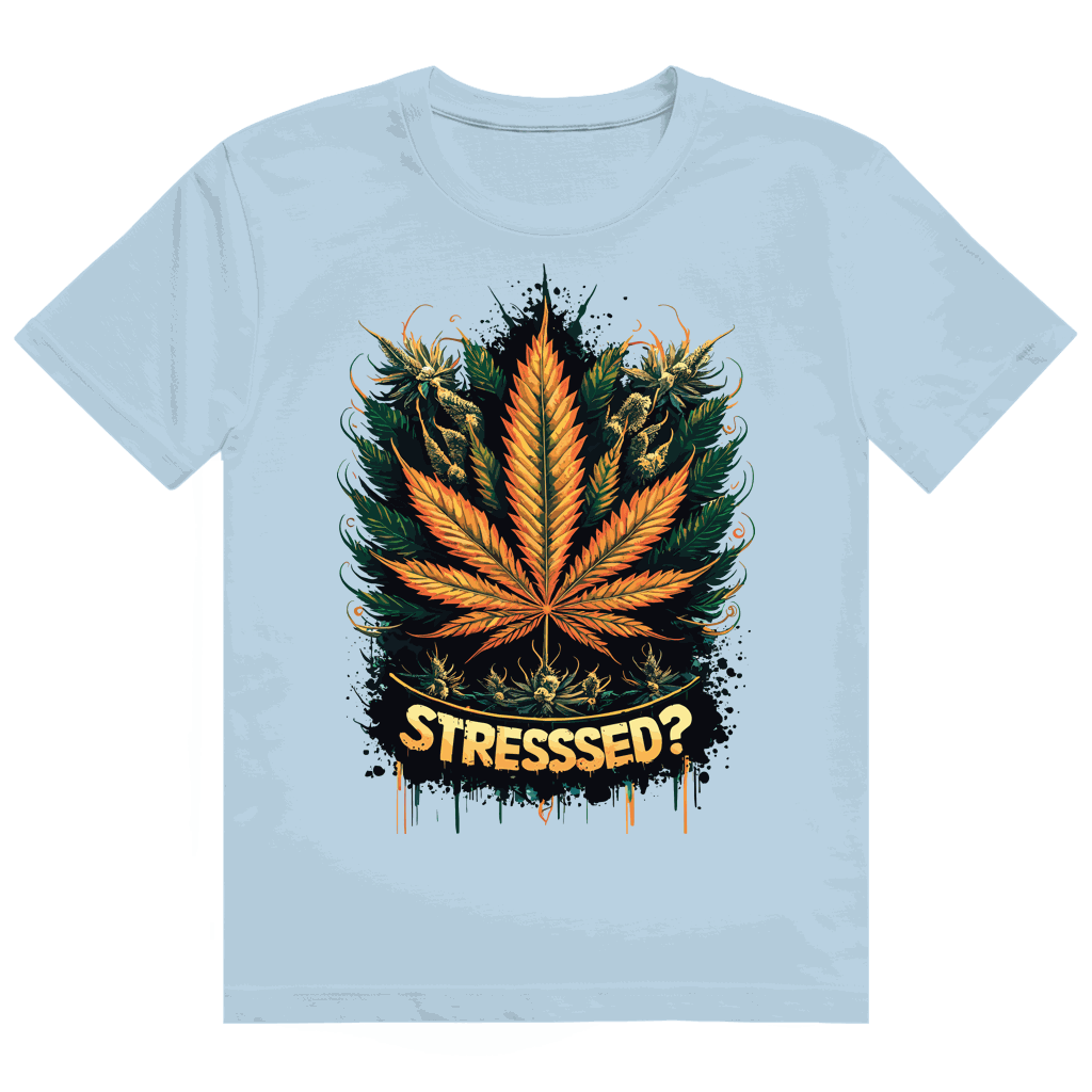Heavy Cotton T-Shirt - Stresssed? | Division420®