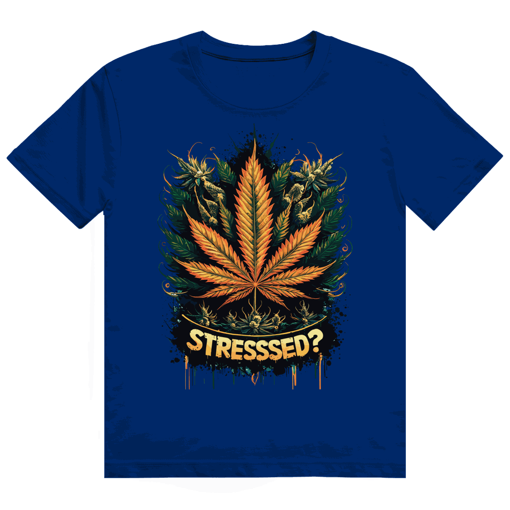 Heavy Cotton T-Shirt - Stresssed? | Division420®
