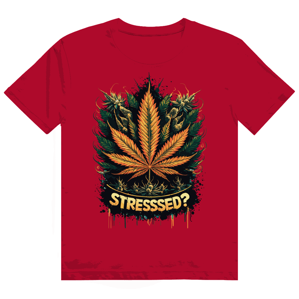 Heavy Cotton T-Shirt - Stresssed? | Division420®