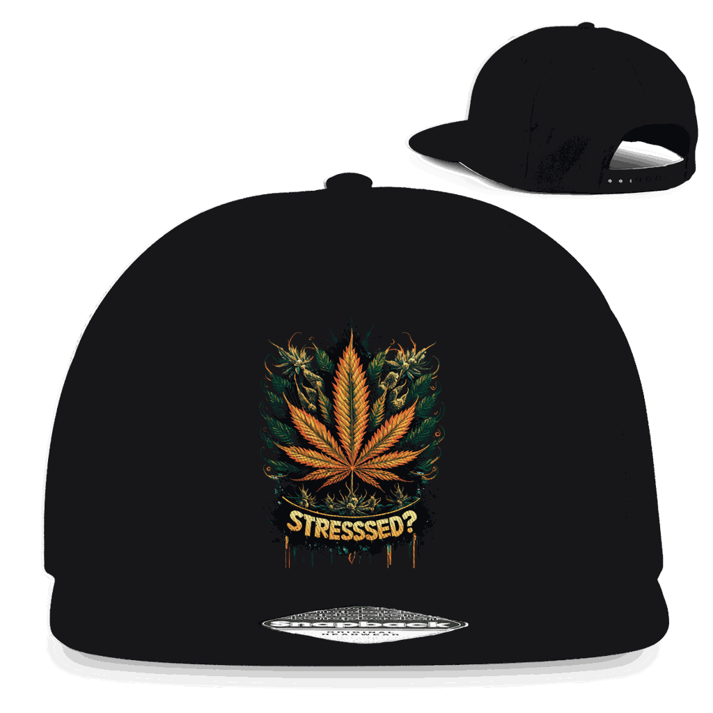Snapback Rapper Cap - Stresssed? | Division420®