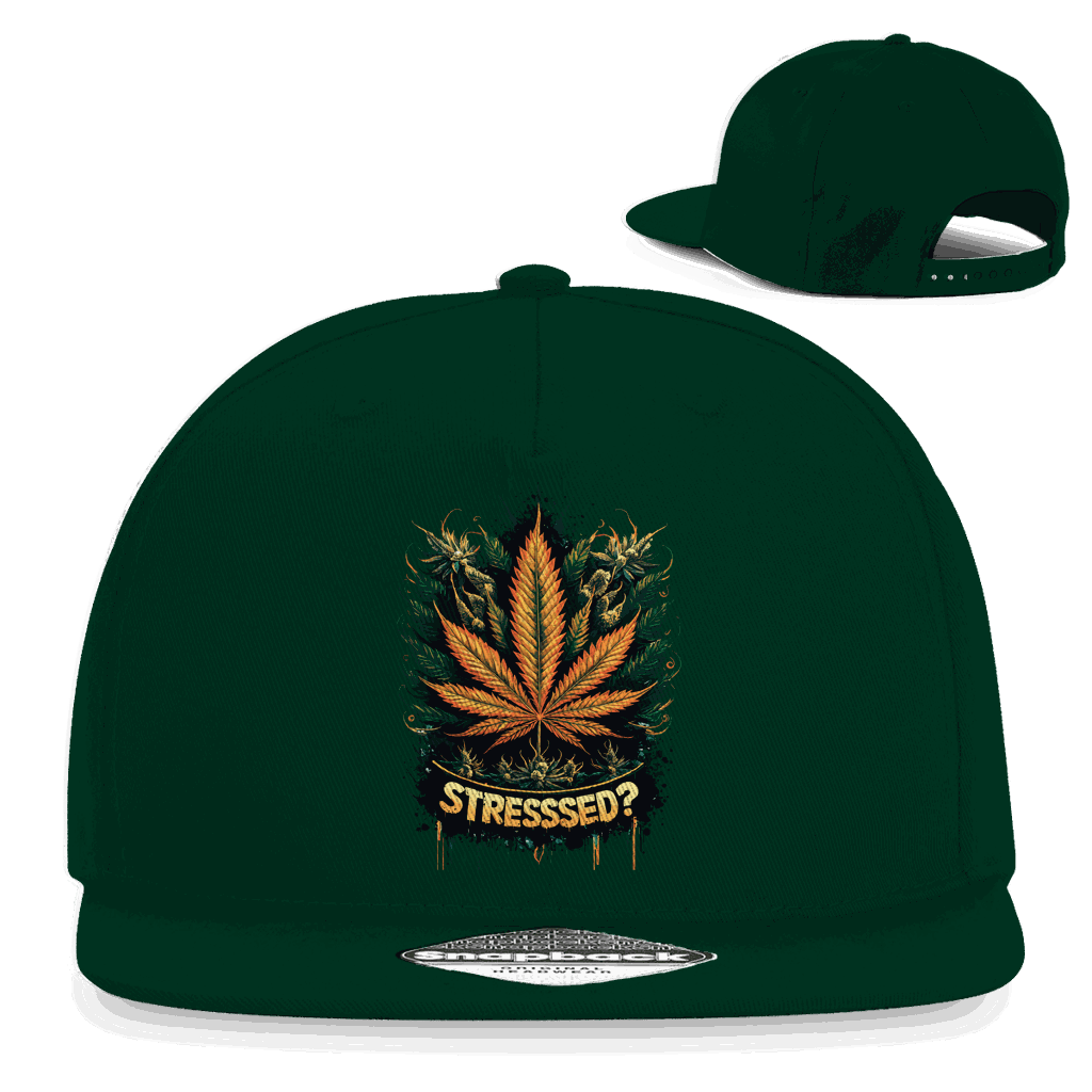Snapback Rapper Cap - Stresssed? | Division420®