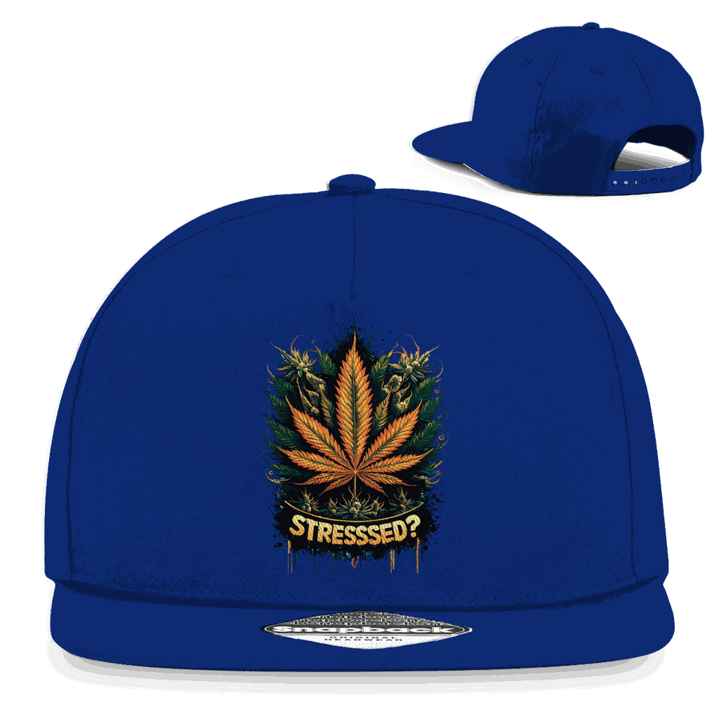 Snapback Rapper Cap - Stresssed? | Division420®