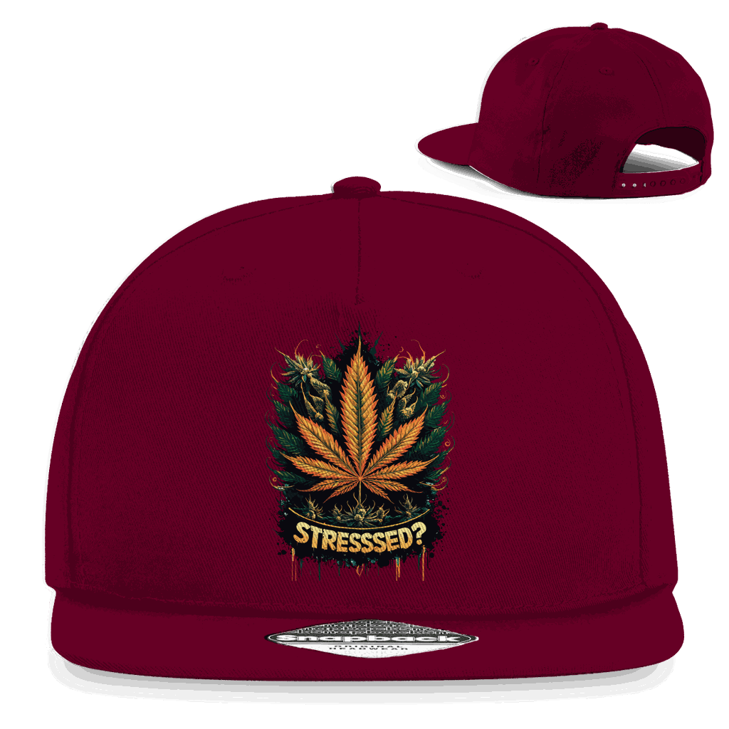 Snapback Rapper Cap - Stresssed? | Division420®