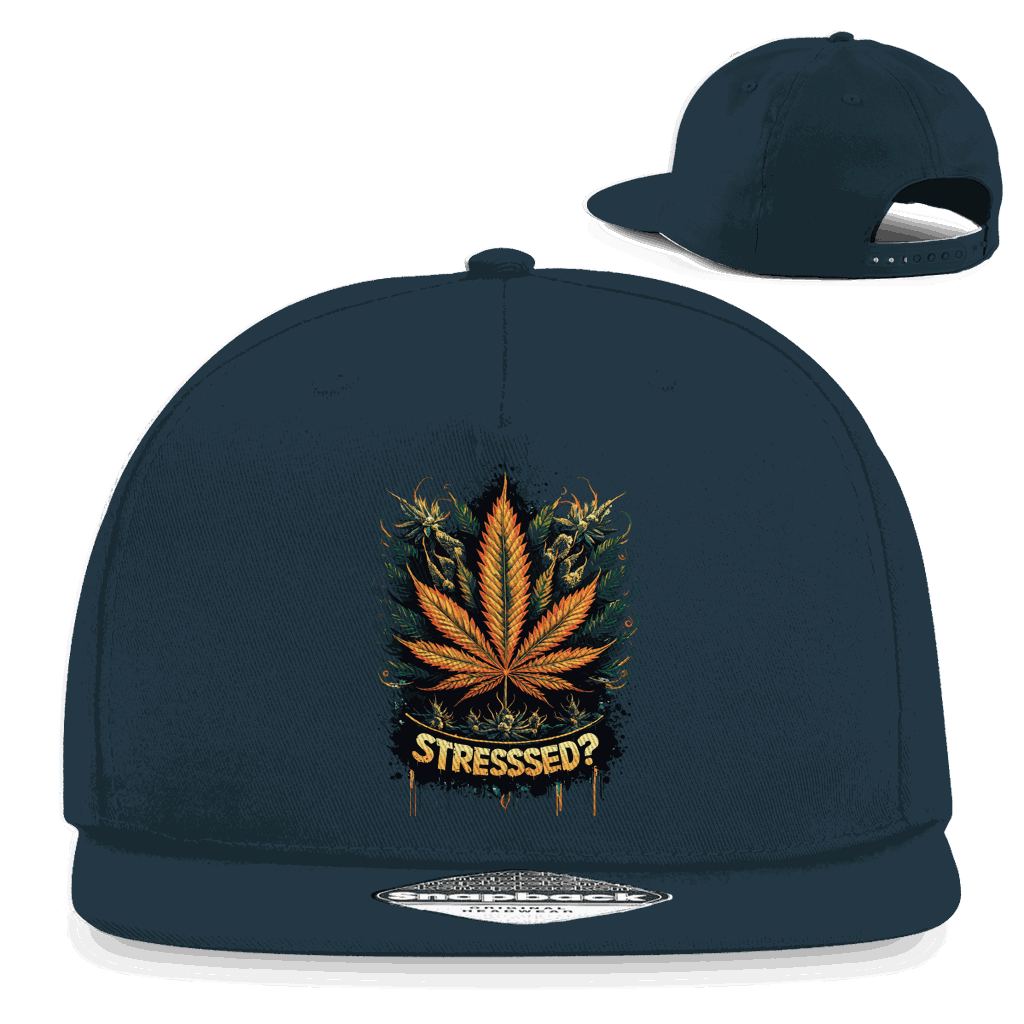 Snapback Rapper Cap - Stresssed? | Division420®