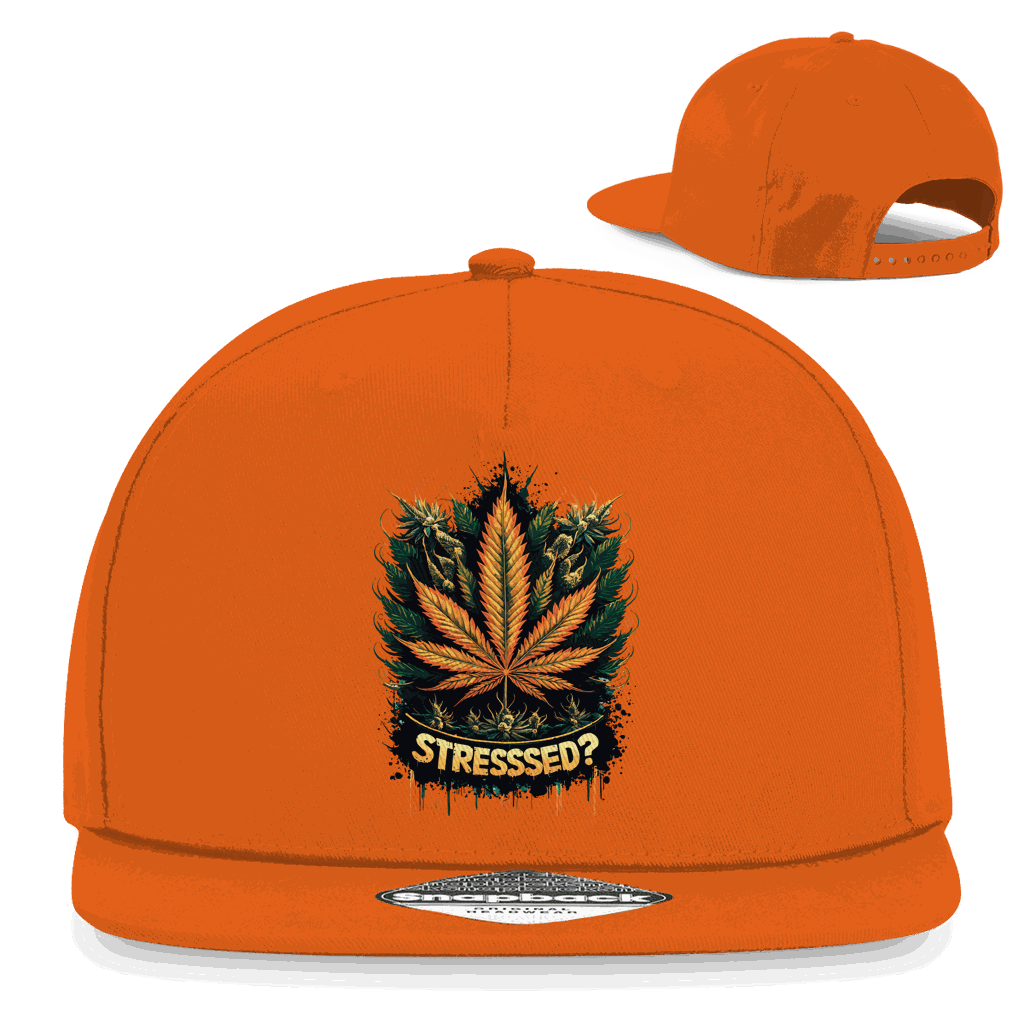 Snapback Rapper Cap - Stresssed? | Division420®
