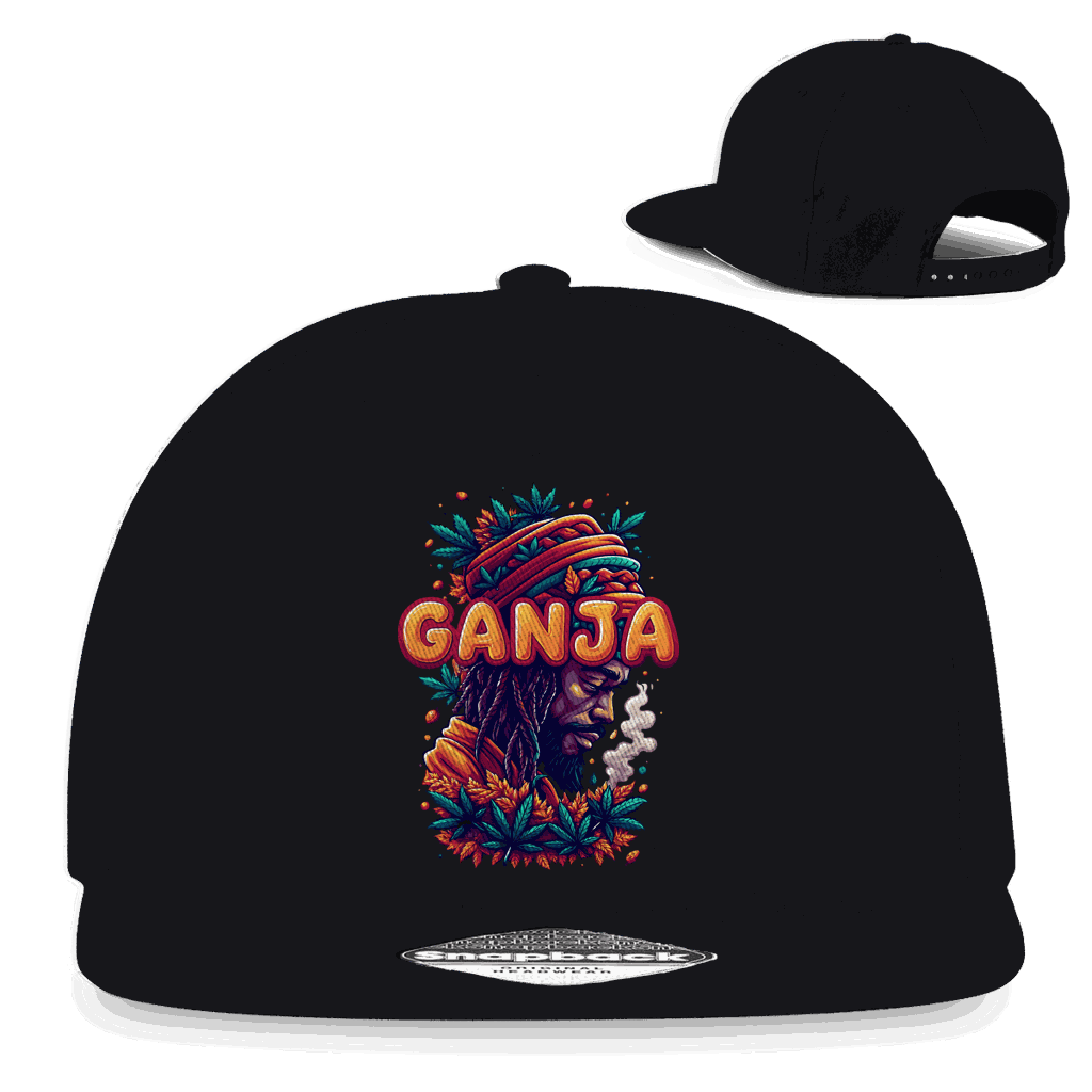 Snapback Rapper Cap - Ganja | Division420®