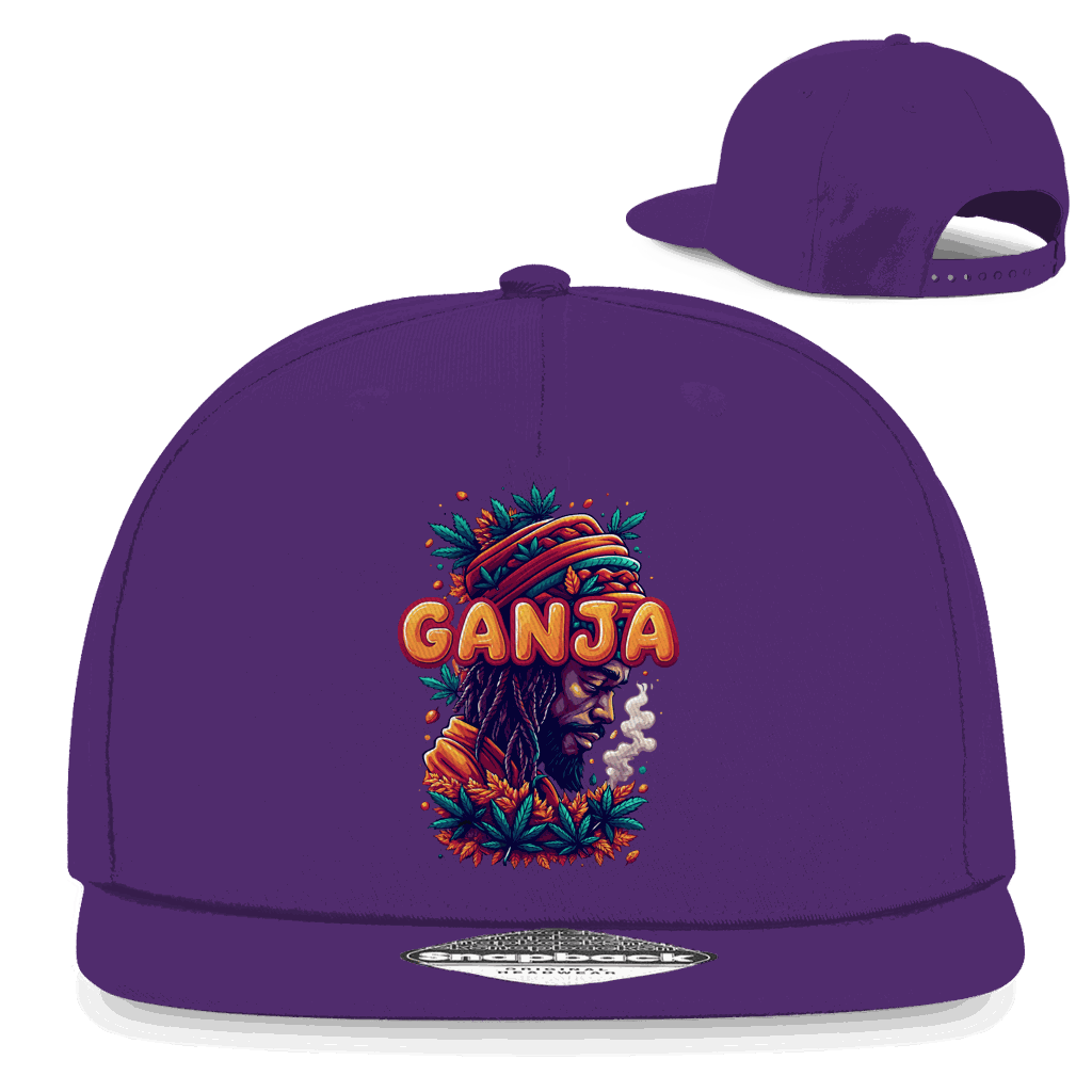 Snapback Rapper Cap - Ganja | Division420®