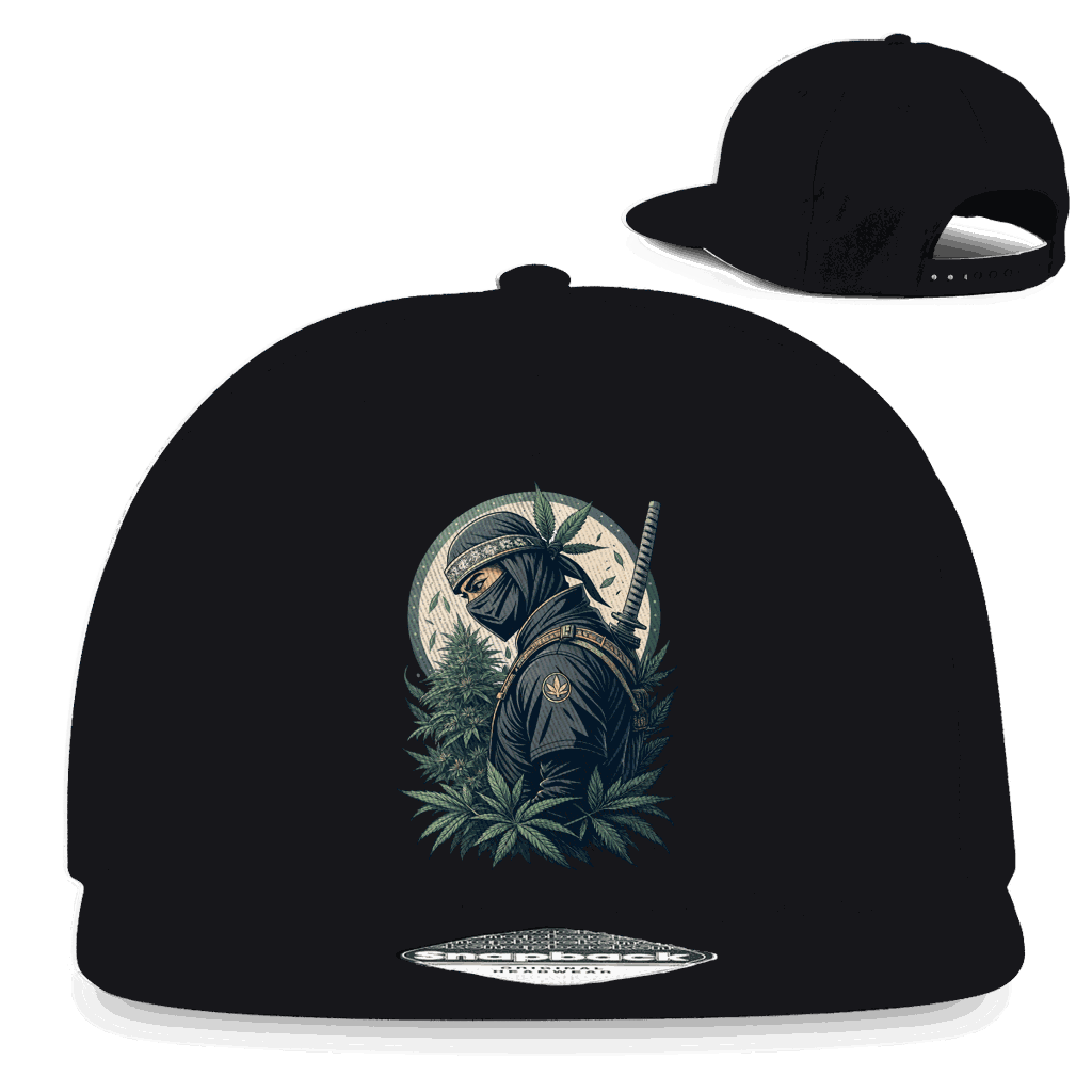 Snapback Rapper Cap - Weed Ninja | Division420®