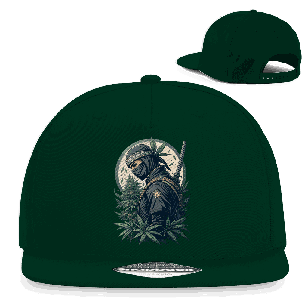 Snapback Rapper Cap - Weed Ninja | Division420®