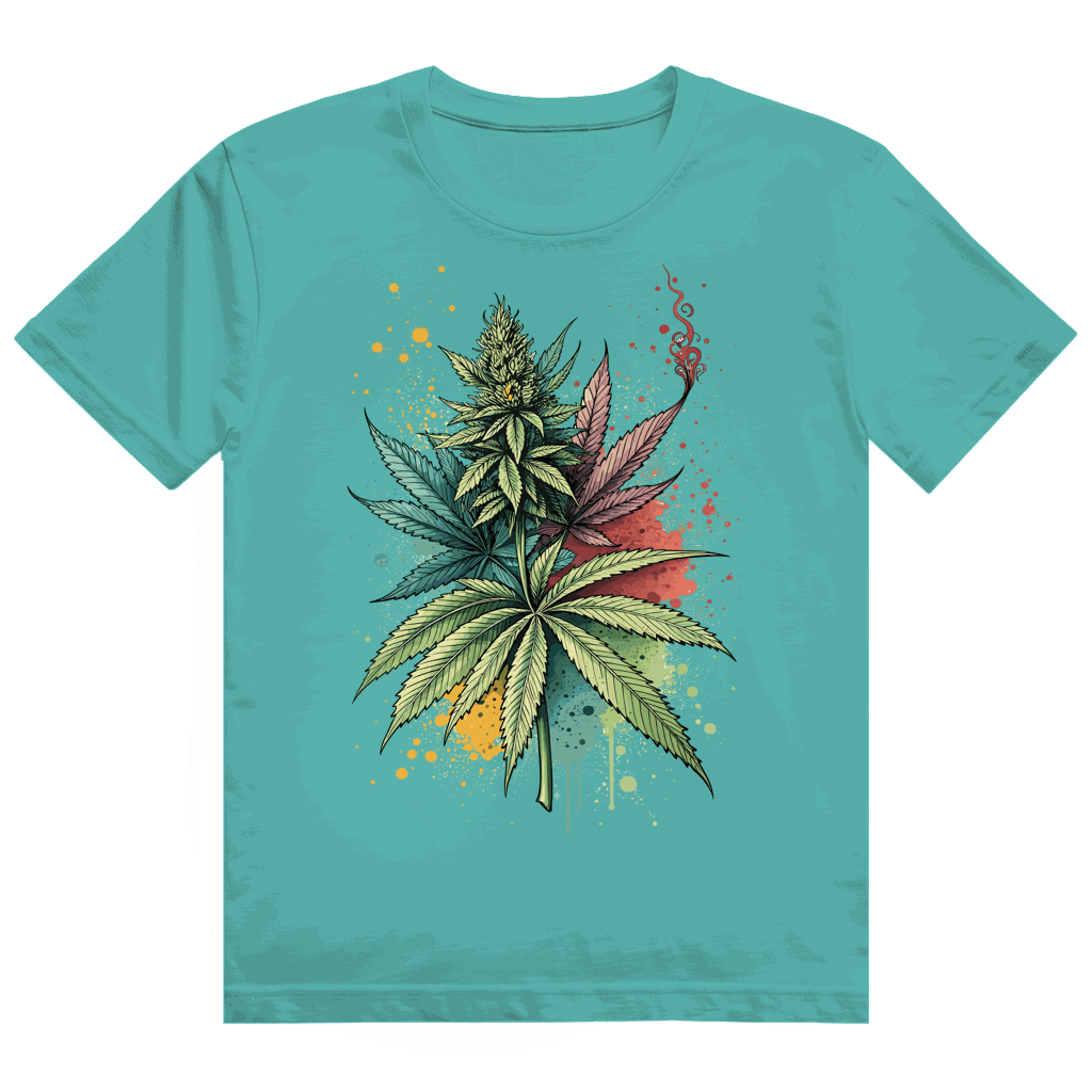 Heavy Cotton T-Shirt - Strain Art Print | Division420®