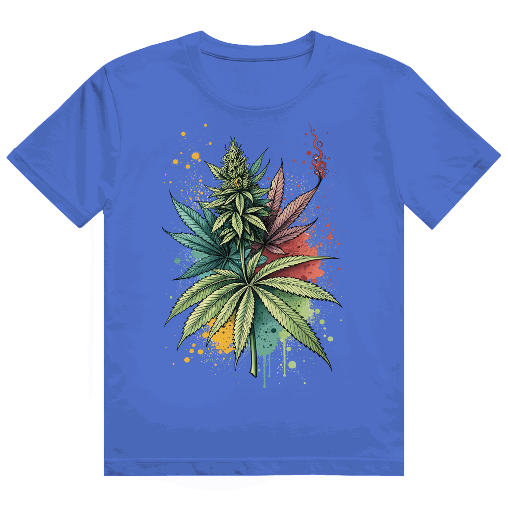 Heavy Cotton T-Shirt - Strain Art Print | Division420®