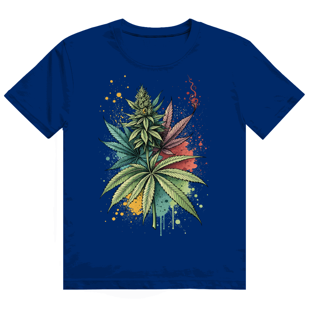 Heavy Cotton T-Shirt - Strain Art Print | Division420®