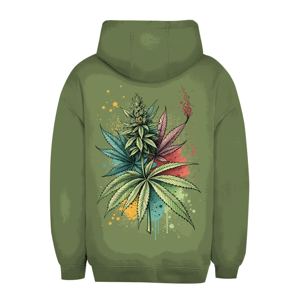 Unisex Oversize Hoodie - Strain Art Print | Division420®