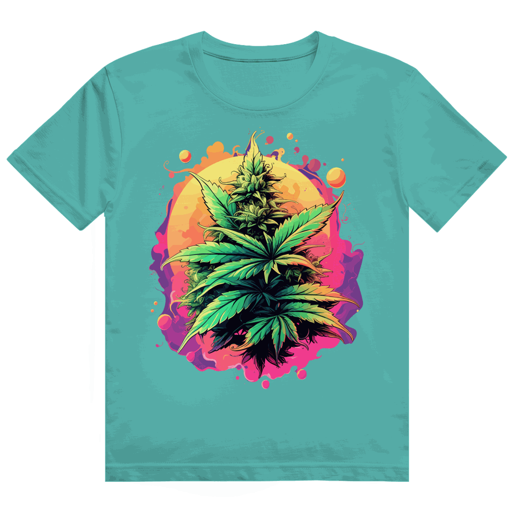 Heavy Cotton T-Shirt - Strain Print Art | Division420®
