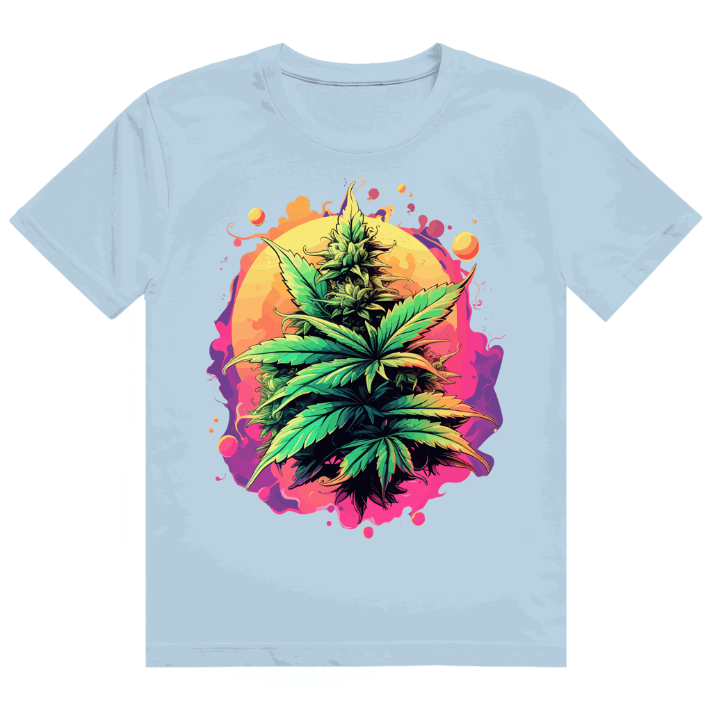 Heavy Cotton T-Shirt - Strain Print Art | Division420®