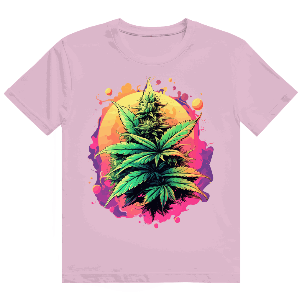 Heavy Cotton T-Shirt - Strain Print Art | Division420®