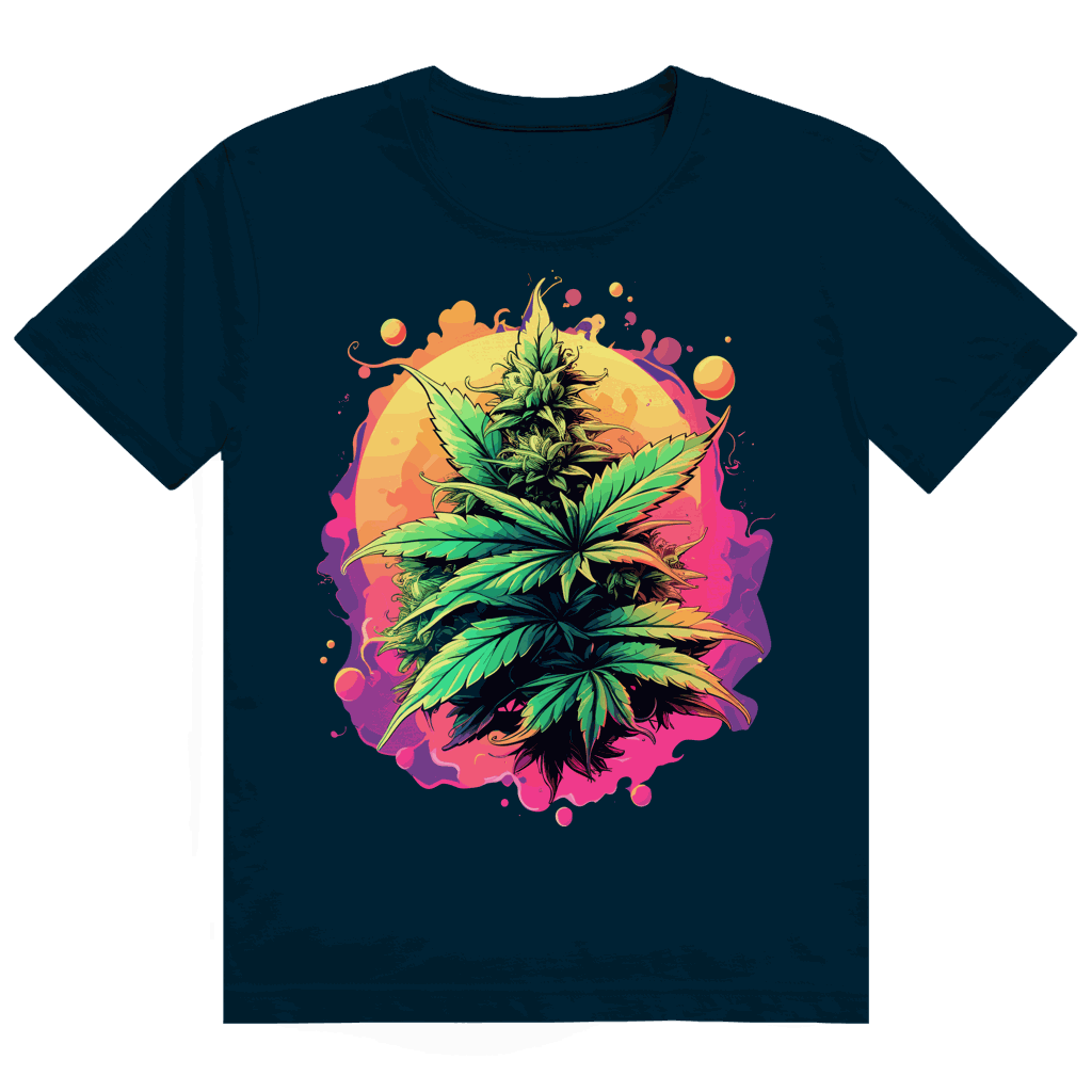 Heavy Cotton T-Shirt - Strain Print Art | Division420®