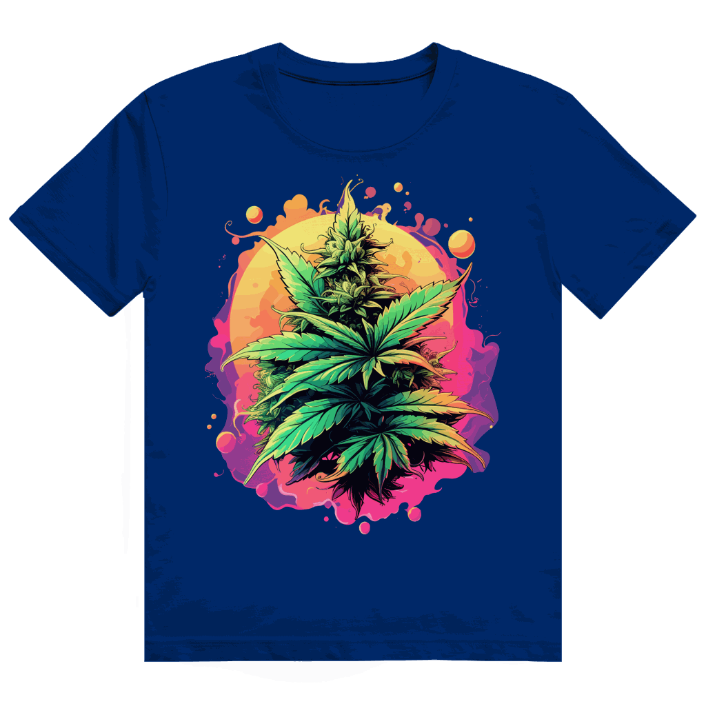 Heavy Cotton T-Shirt - Strain Print Art | Division420®