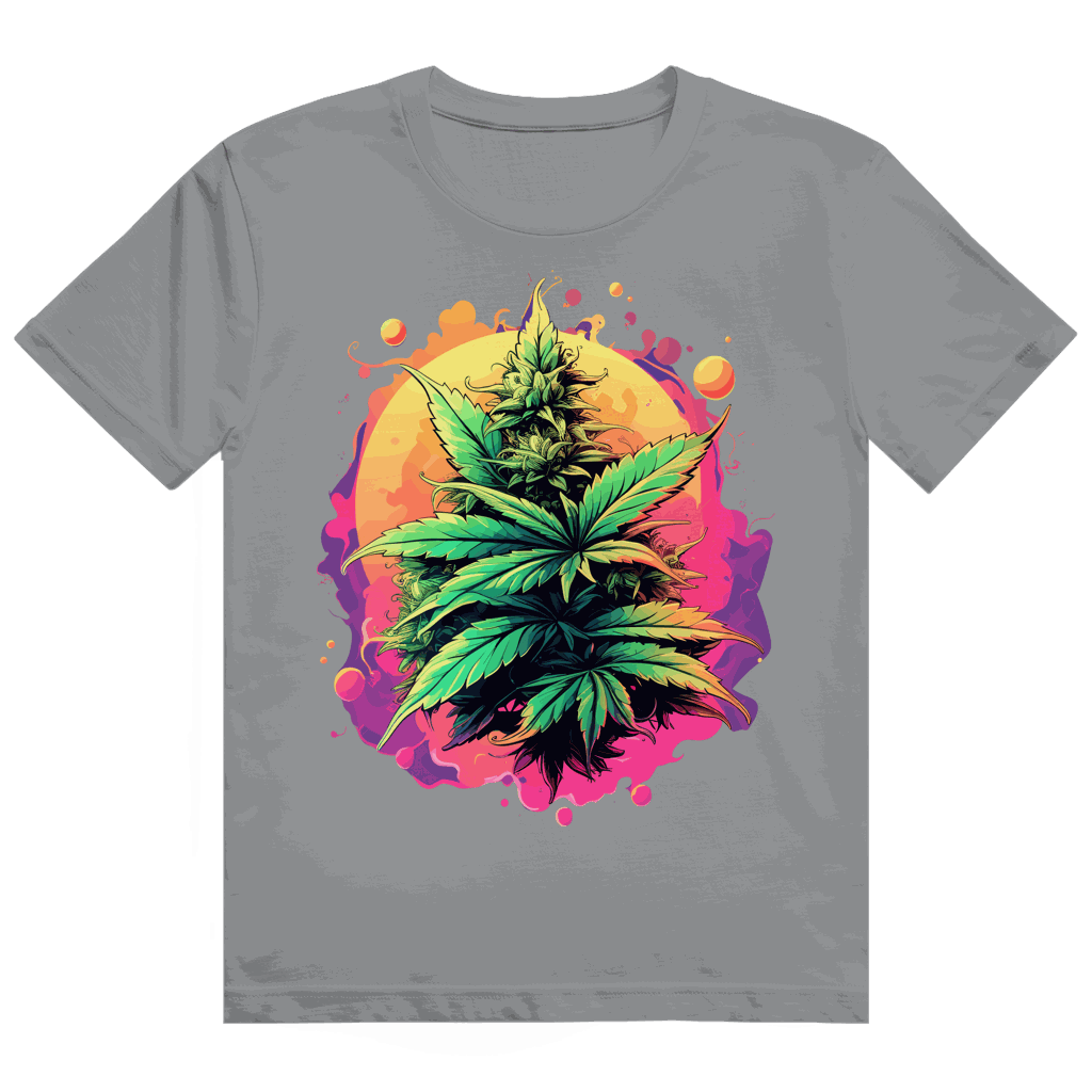 Heavy Cotton T-Shirt - Strain Print Art | Division420®