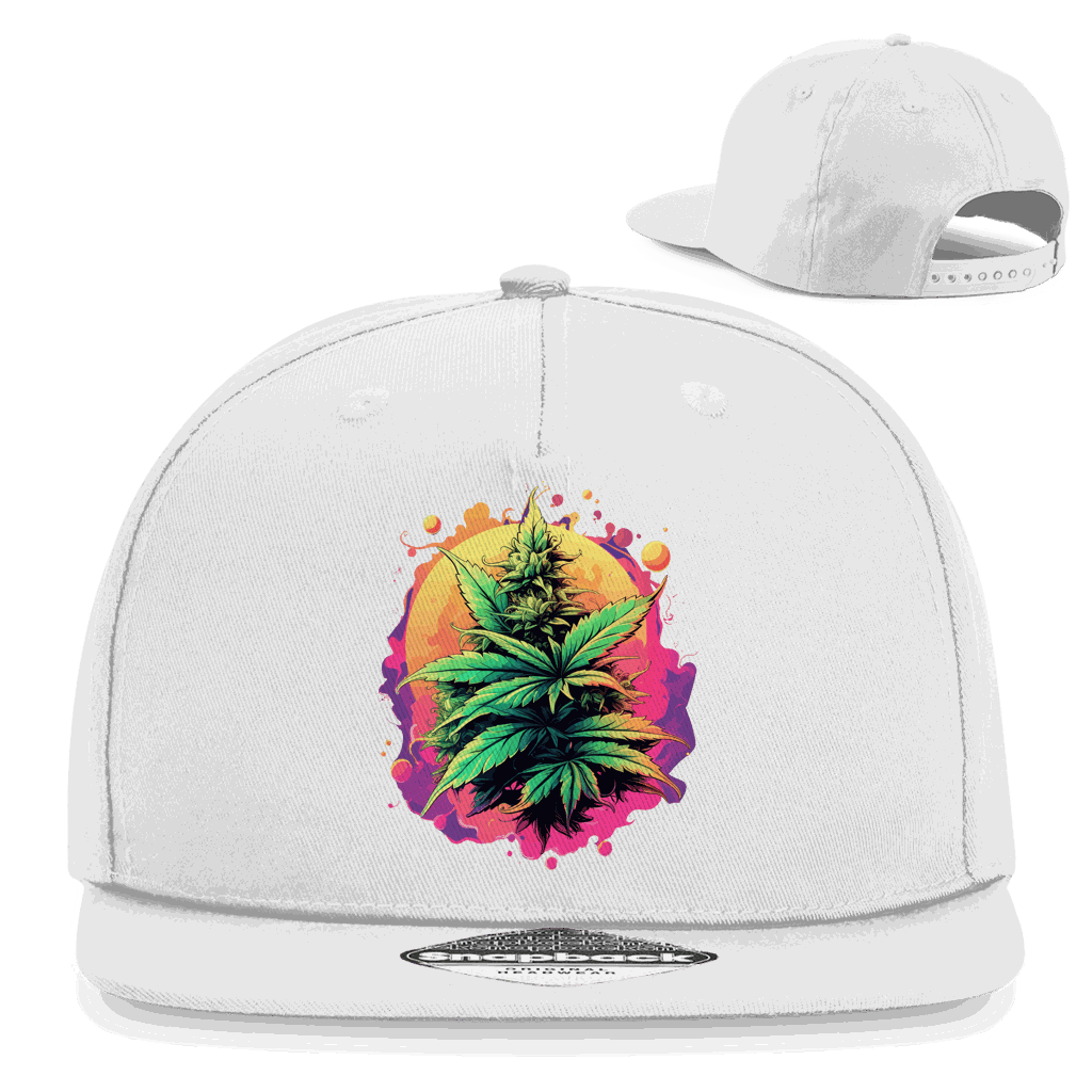 Snapback Rapper Cap - Strain Print Art | Division420®