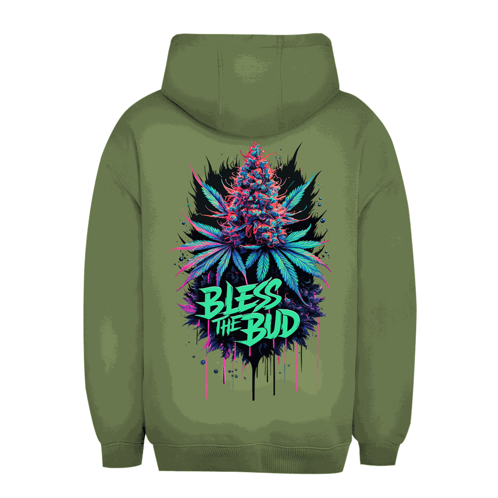 Unisex Oversize Hoodie - Bless the Bud | Division420®