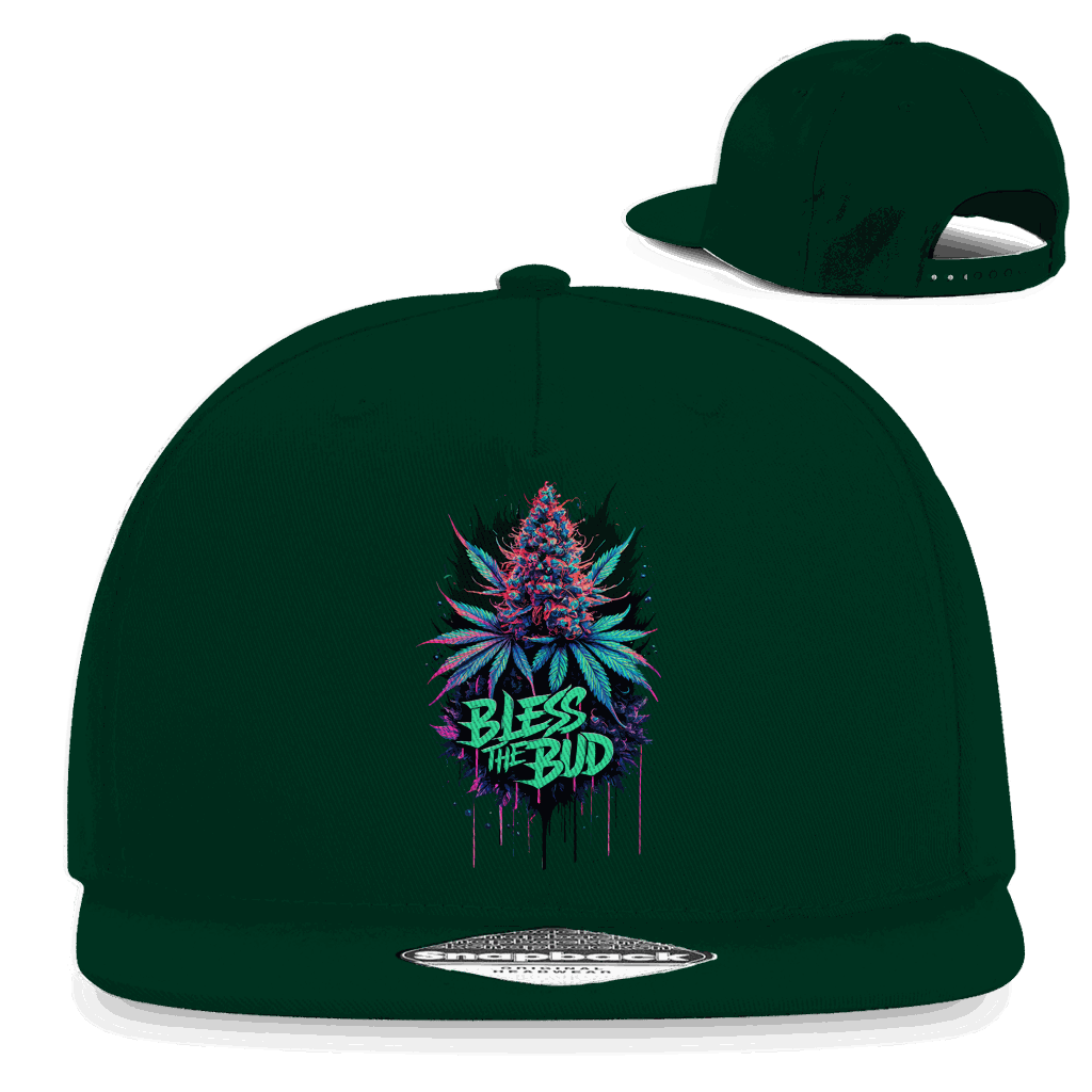 Snapback Rapper Cap - Bless the Bud | Division420®