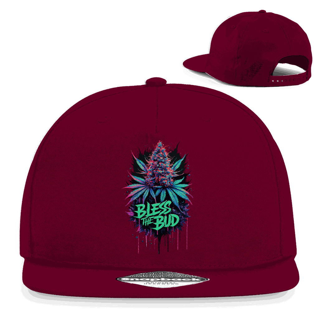 Snapback Rapper Cap - Bless the Bud | Division420®