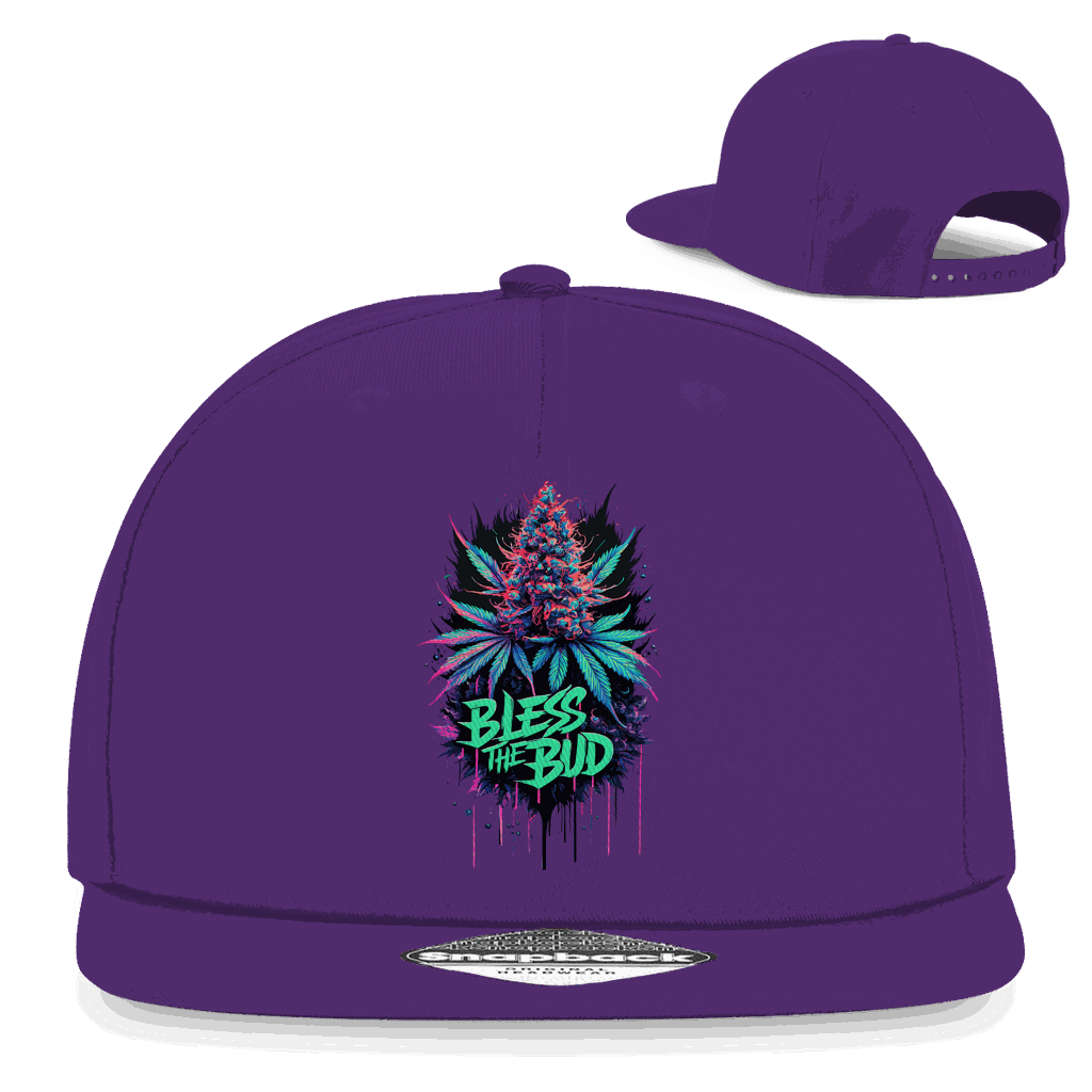 Snapback Rapper Cap - Bless the Bud | Division420®