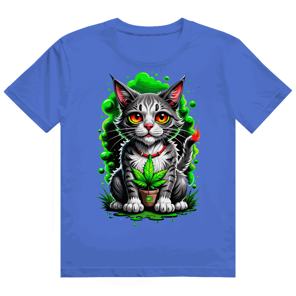 Heavy Cotton T-Shirt - Weed Cat | Division420®