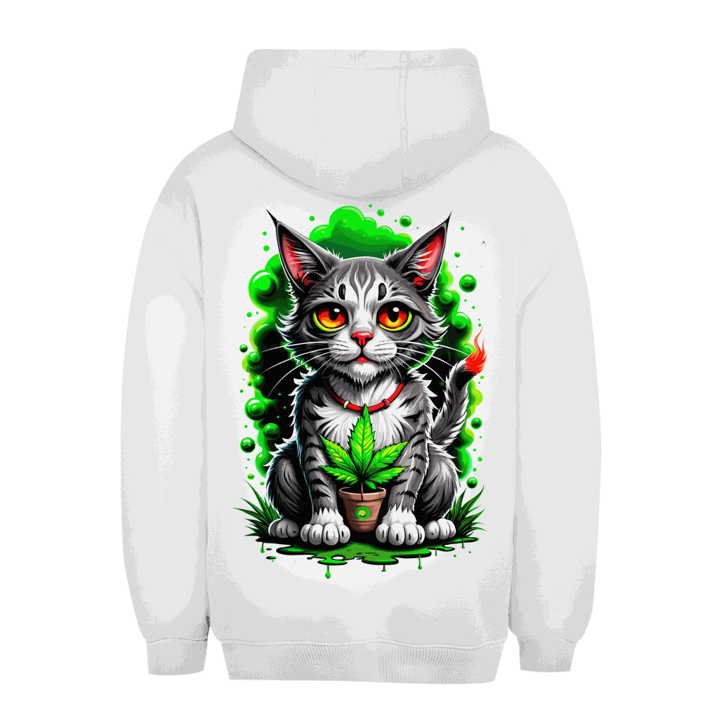 Unisex Oversize Hoodie - Weed Cat | Division420®