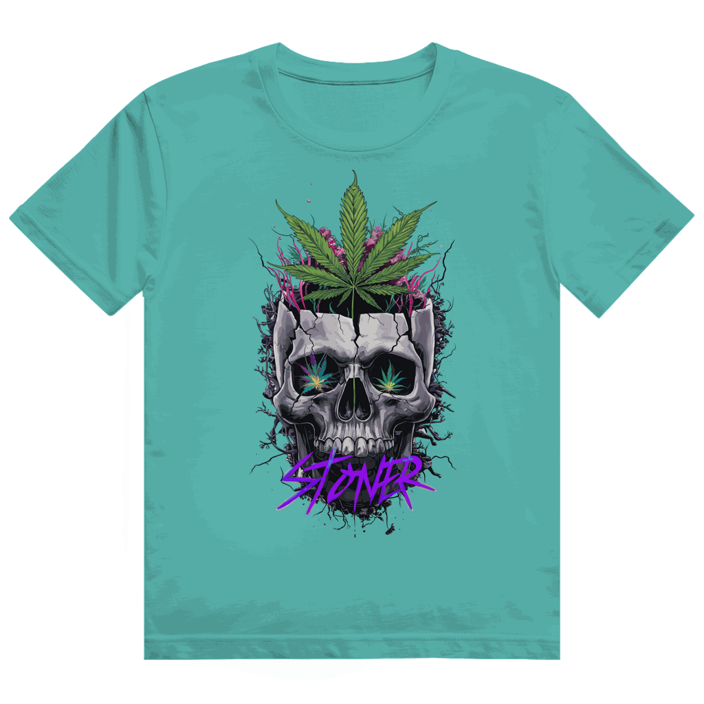 Heavy Cotton T-Shirt - Stoner Art Print | Division420®