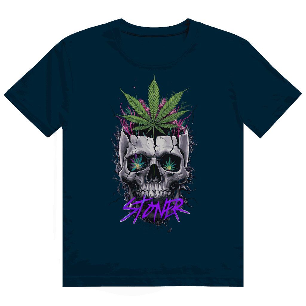 Heavy Cotton T-Shirt - Stoner Art Print | Division420®