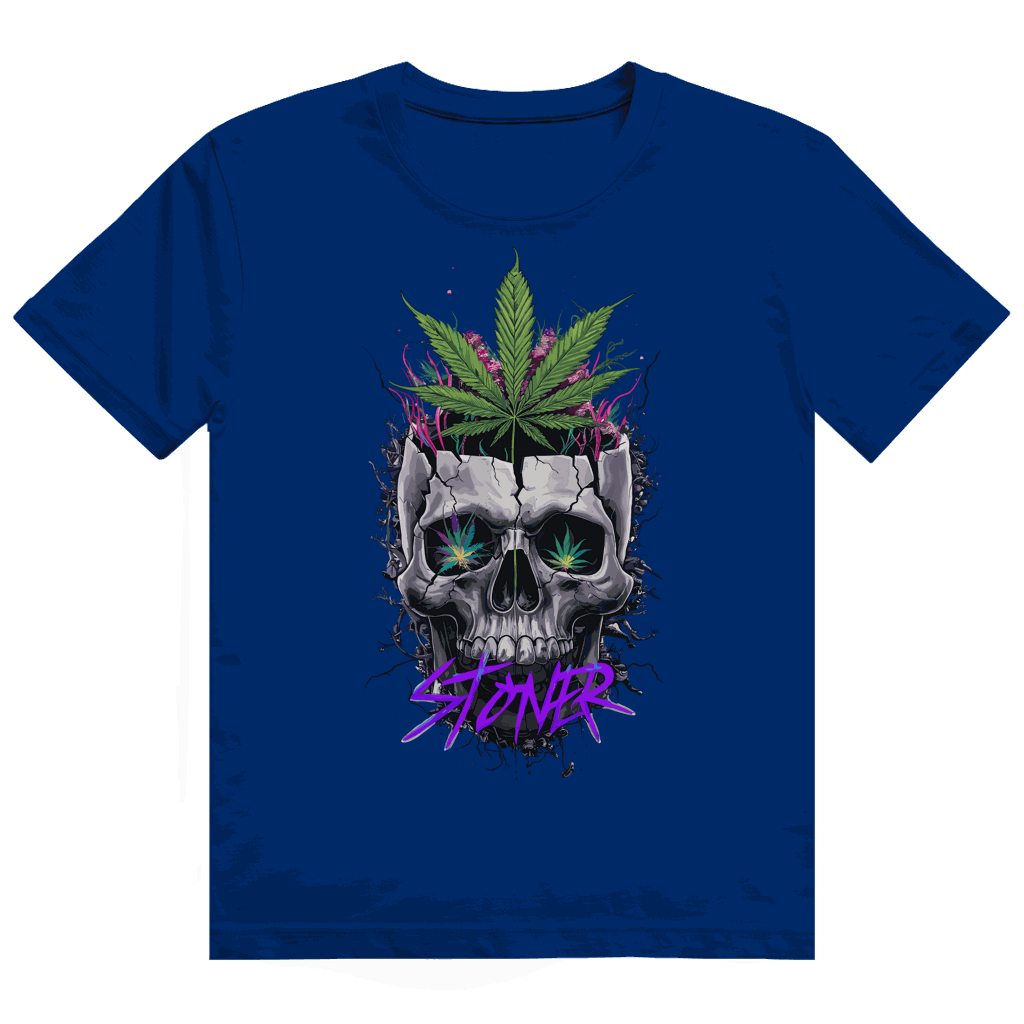 Heavy Cotton T-Shirt - Stoner Art Print | Division420®