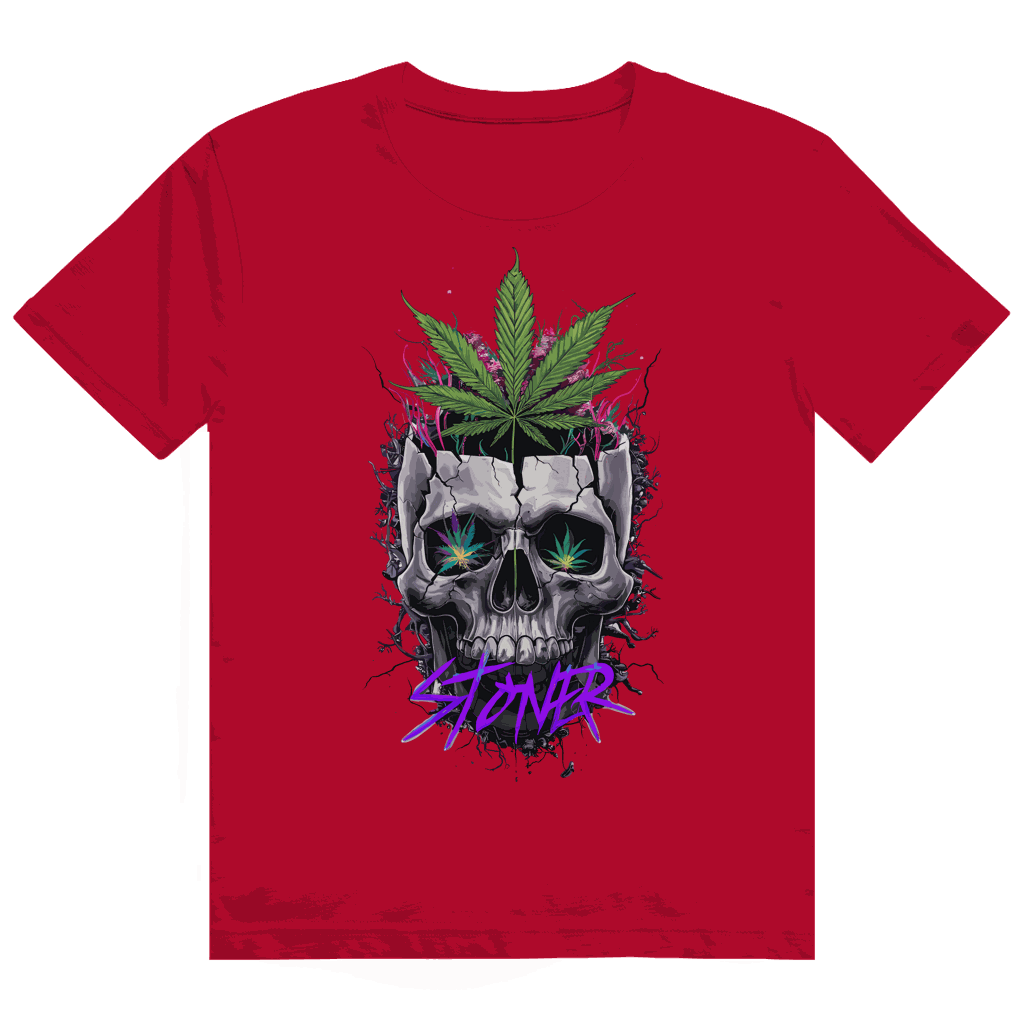 Heavy Cotton T-Shirt - Stoner Art Print | Division420®