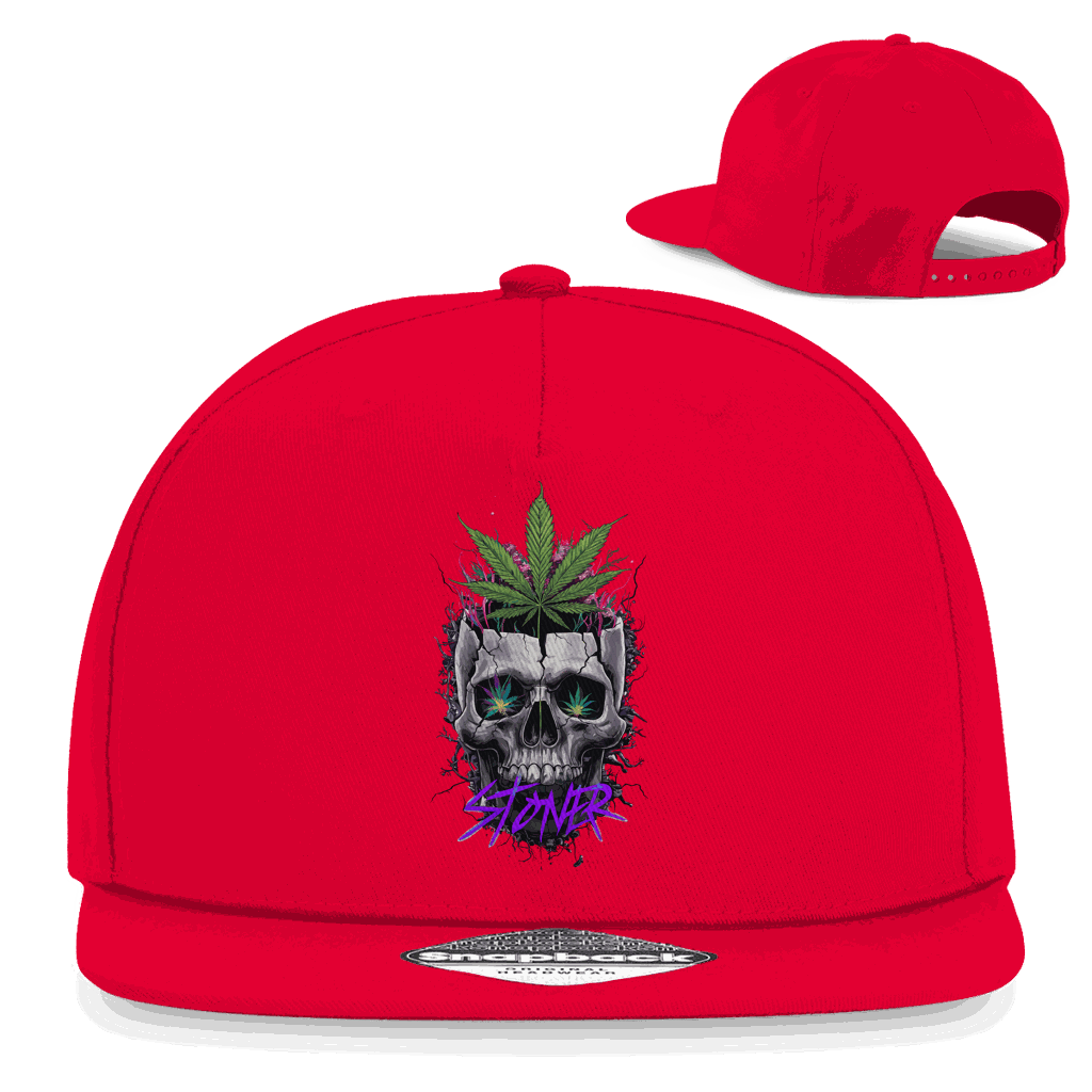 Snapback Rapper Cap - Stoner Art Print | Division420®