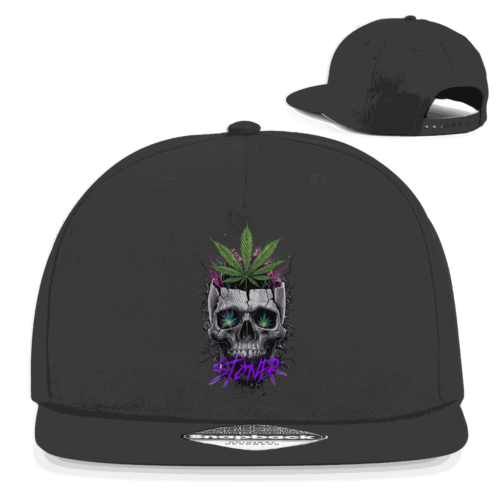 Snapback Rapper Cap - Stoner Art Print | Division420®