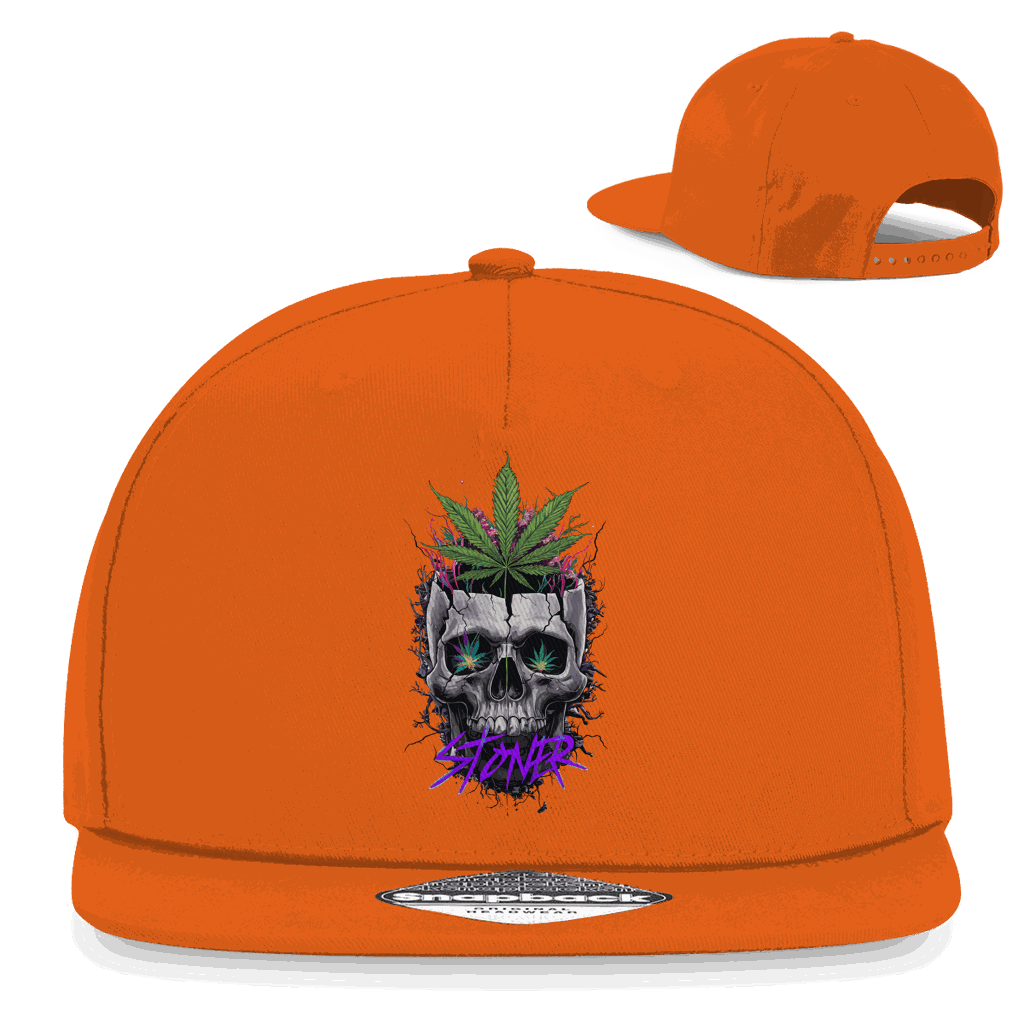 Snapback Rapper Cap - Stoner Art Print | Division420®