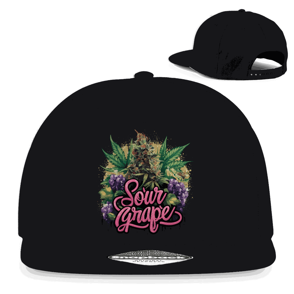 Snapback Rapper Cap - Sour Grape | Division420®