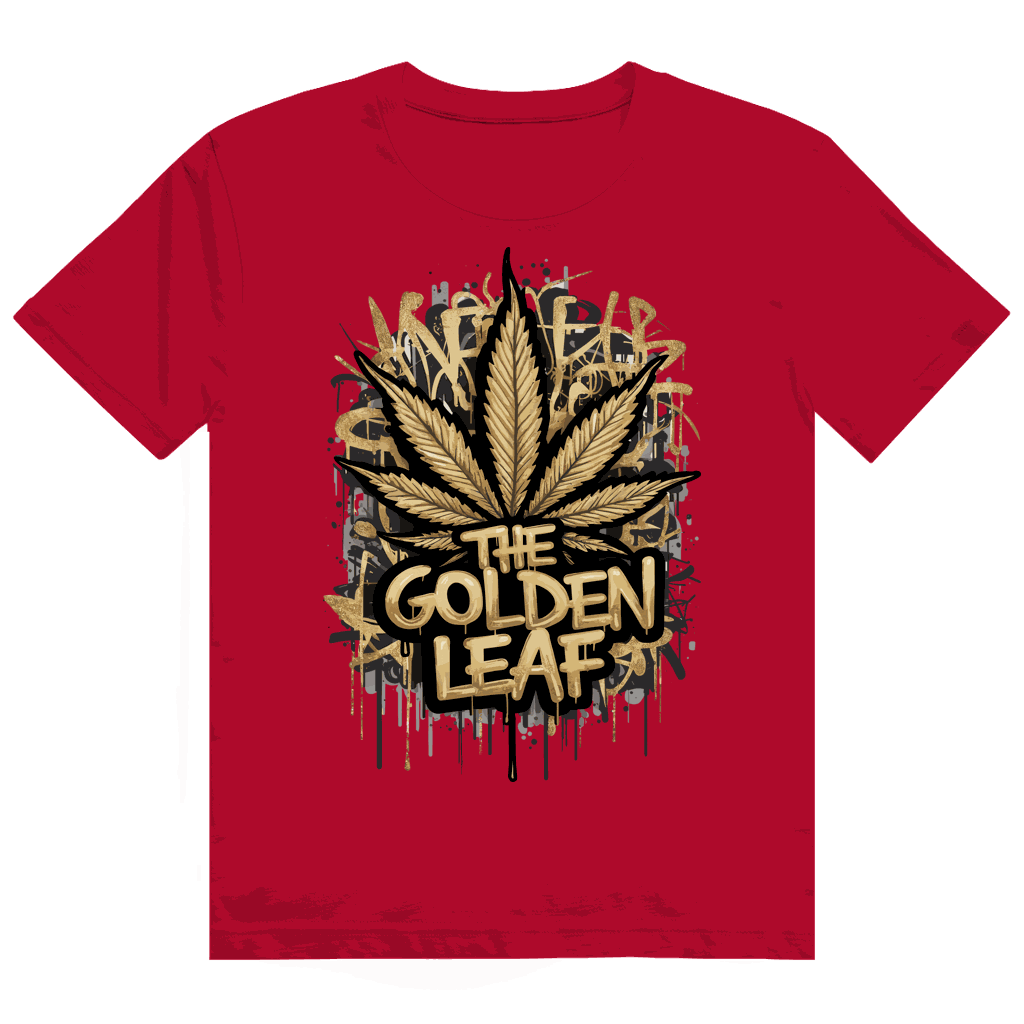 Heavy Cotton T-Shirt - The Golden Leaf | Division420®