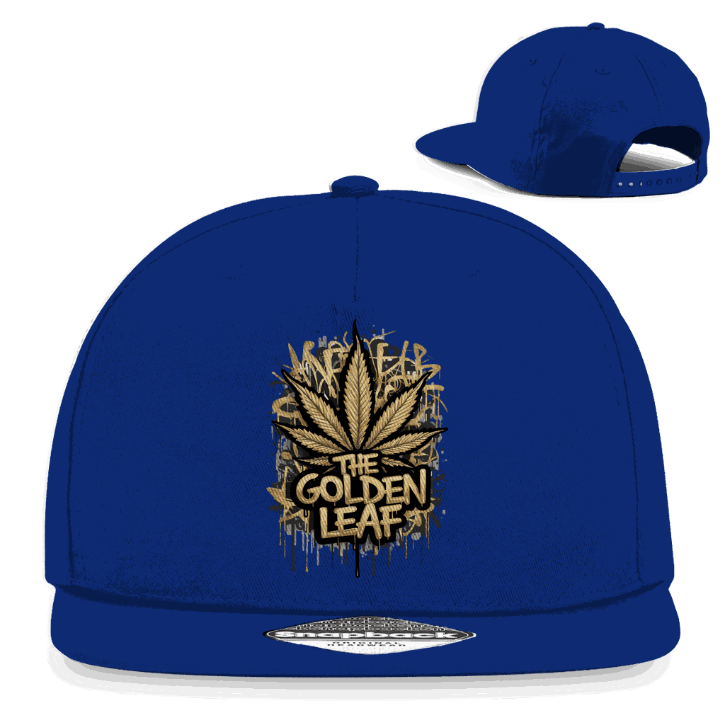 Snapback Rapper Cap - The Golden Leaf | Division420®