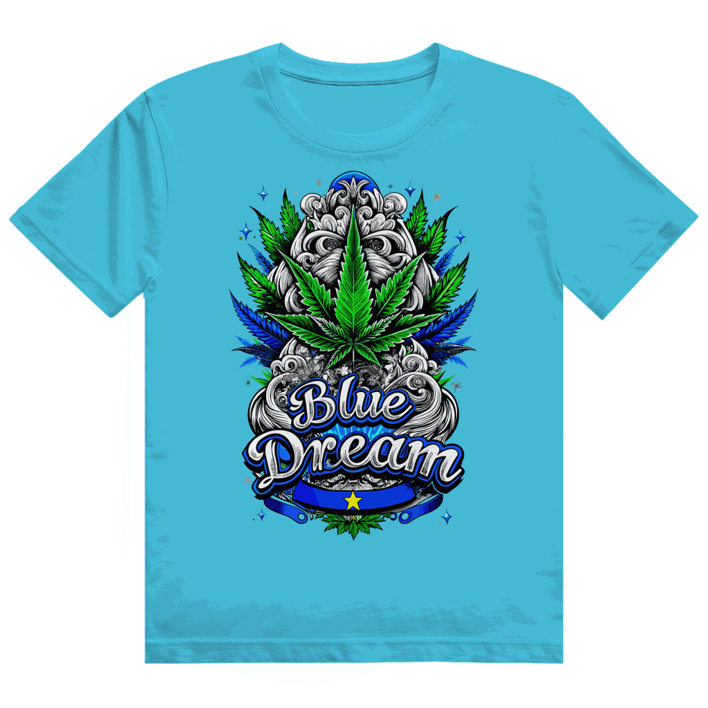 Größentabelle für Heavy Cotton T-Shirt Blue Dream Art Print von Division420