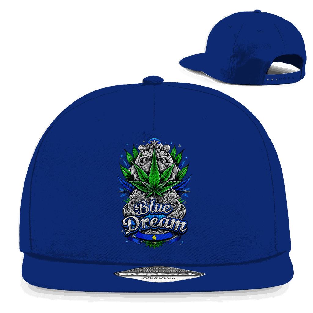 Snapback Rapper Cap - Blue Dream Art Print | Division420®