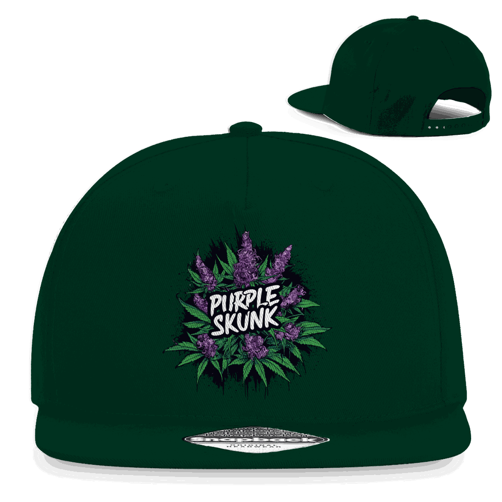 Snapback Rapper Cap - Purple Skunk | Division420®