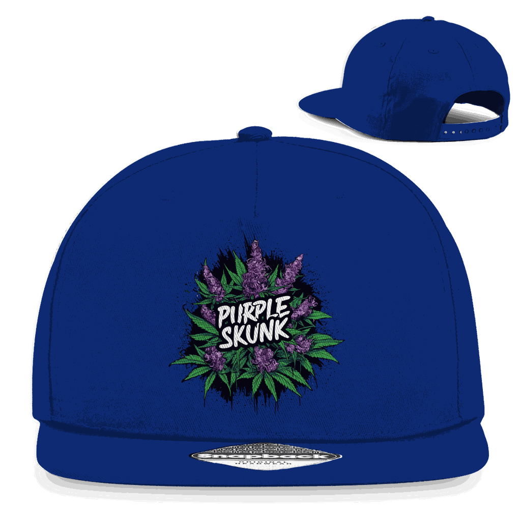 Snapback Rapper Cap - Purple Skunk | Division420®