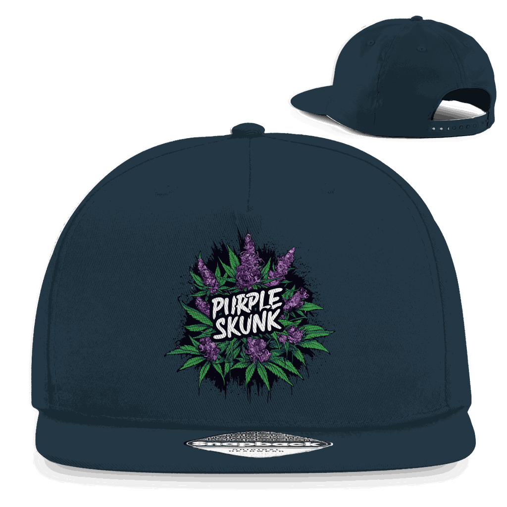 Snapback Rapper Cap - Purple Skunk | Division420®