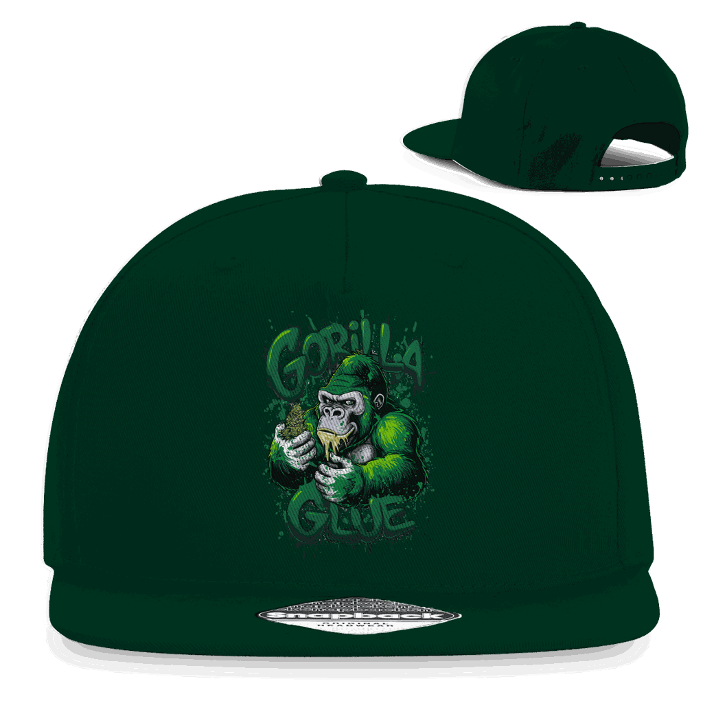 Division420 Snapback Cap Gorilla Glue aus Baumwoll-Twill mit 5-Panel Design und Snapback-Verschluss