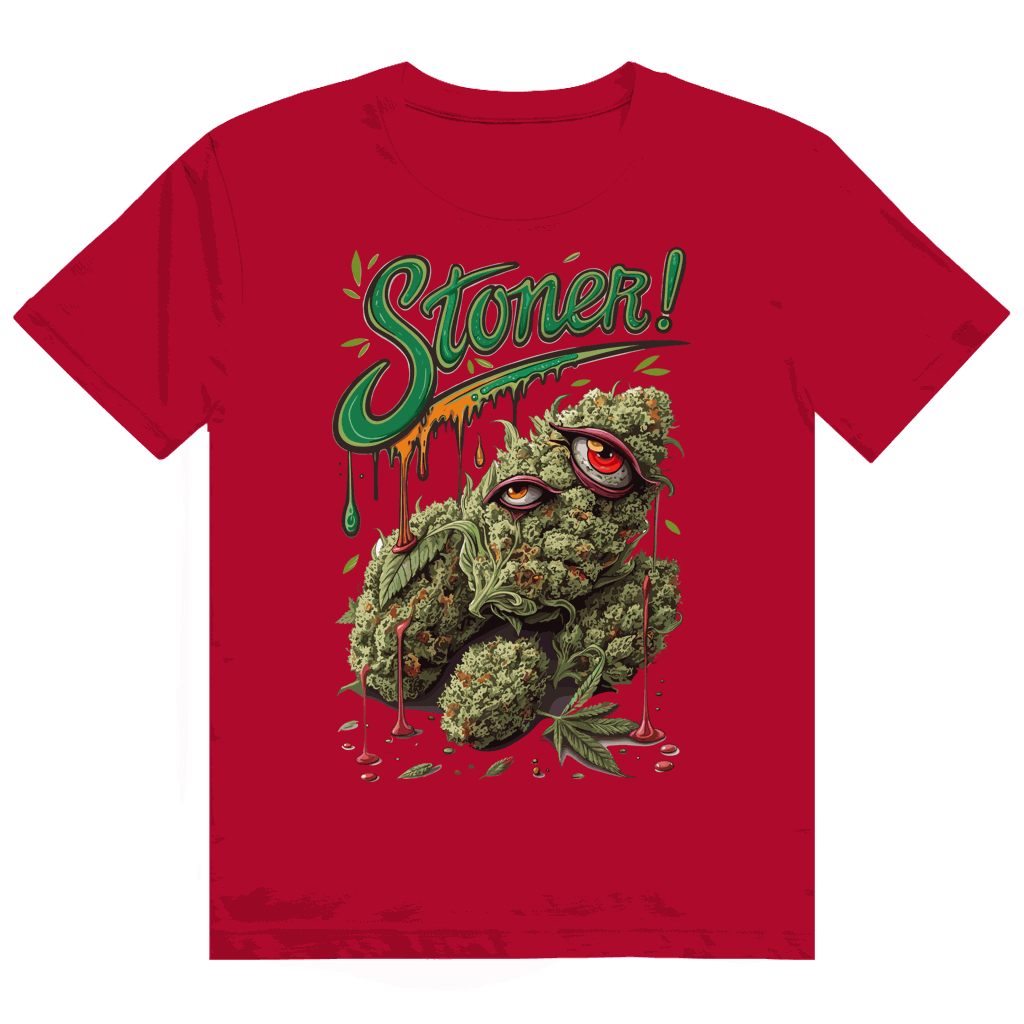 Heavy Cotton T-Shirt - Stoner Print Art | Division420®